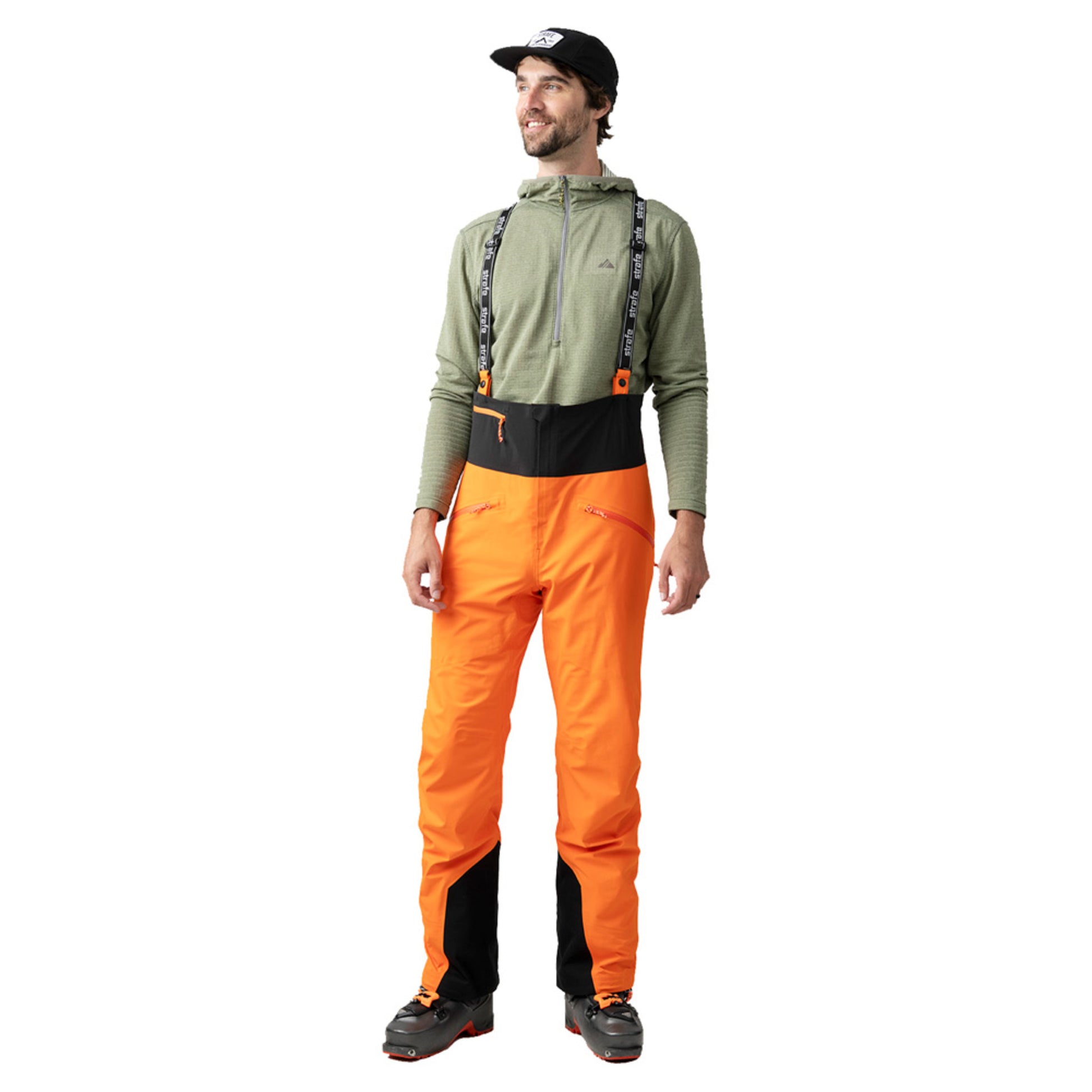 Strafe Cham Unisex Pant - TANGERINE - S